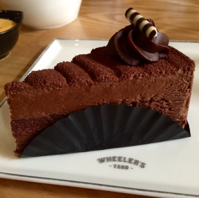 This Chocolate Fudge cake from Wheeler's Yard was okay.